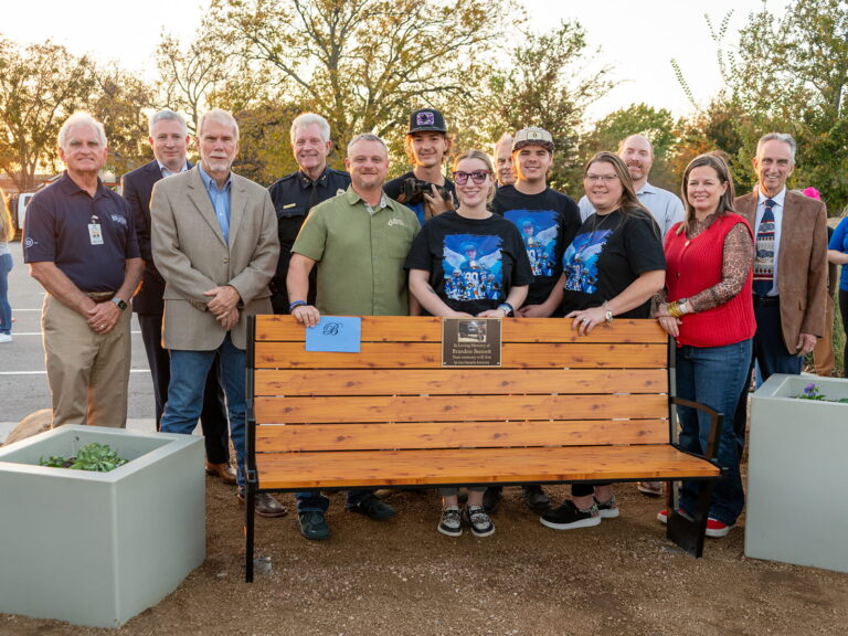 Brandon Bennett Memorial Bench